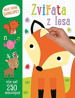 Zvířata z lesa - Moje první samolepky