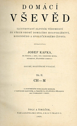 Domácí  vševěd. Díl II., CH–M