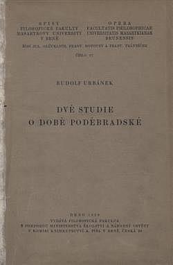 Dvě studie o době poděbradské