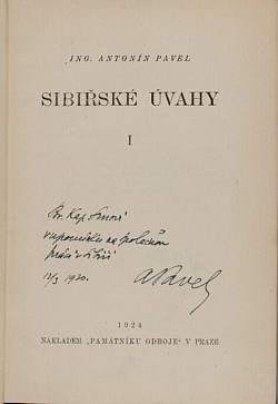 Sibiřské úvahy I.