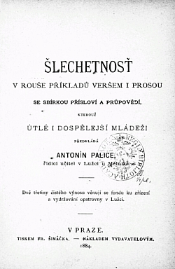 Šlechetnosť v rouše příkladů veršem i prosou