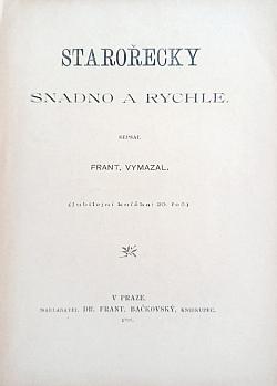 Starořecky snadno a rychle