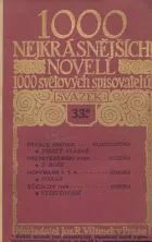 1000 nejkrásnějších novell 1000 světových spisovatelů. Sv. 33