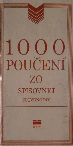 1000 poučení zo spisovnej slovenčiny