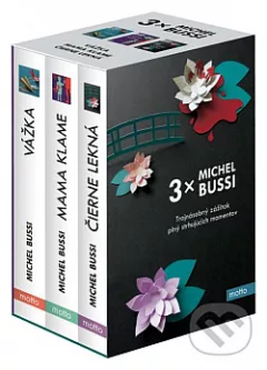 3x Michel Bussi - Vážka / Mama klame / Čierne lekná (box)