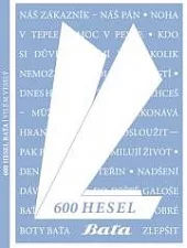 600 hesel: Baťa