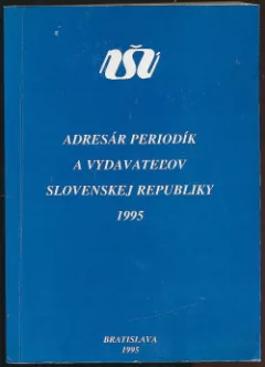 Adresár periodík a vydavateľov Slovenskej republiky 1995