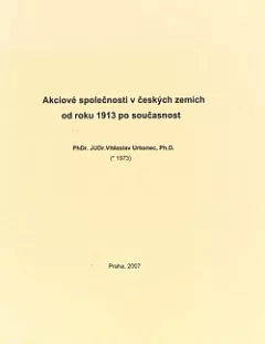Akciové společnosti v českých zemích od roku 1913 po současnost