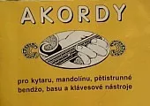Akordy pro kytaru, mandolínu, pětistrunné bendžo, basu a klávesové nástroje