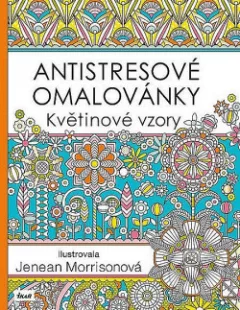 Antistresové omalovánky: Květinové vzory