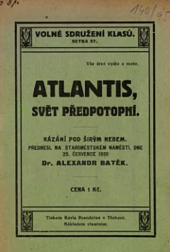 Atlantis, svět předpotopní