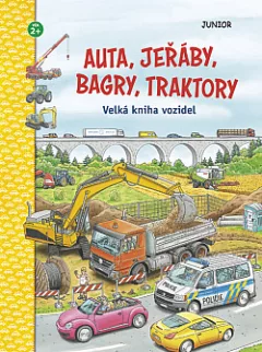 Auta, jeřáby, bagry, traktory