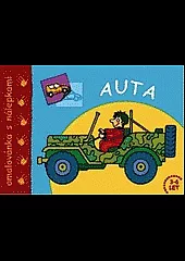 Auta - omalovánka s nálepkami