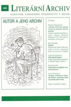 Autor a jeho archiv