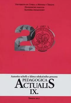 Autorita učiteľa a klíma edukačného procesu