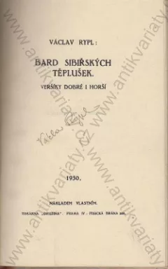 Bard sibiřských těplušek