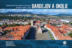 Bardejov a okolie z neba