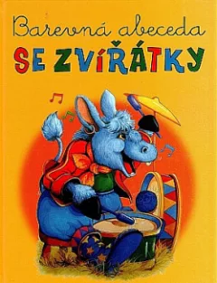Barevná abeceda se zvířátky