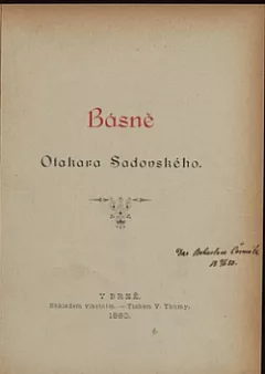 Básně Otakara Sadovského