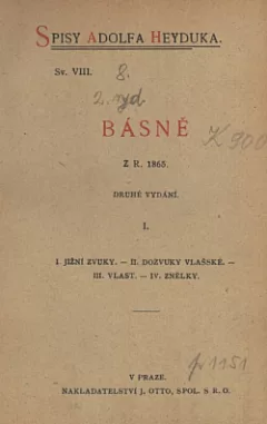 Básně z roku 1865