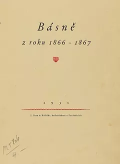 Básně z roku 1866 -1867