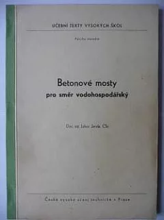 Betonové mosty pro směr vodohospodářský