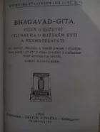 Bhagavad-gita -Píseň o božství čili Nauka o božském bytí a nesmrtelnosti