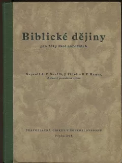 Biblické dějiny pro žáky škol národních