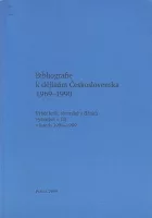 Bibliografie k dějinám Československa 1969–1990.