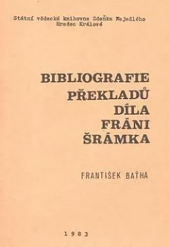Bibliografie překladů díla Fráni Šrámka