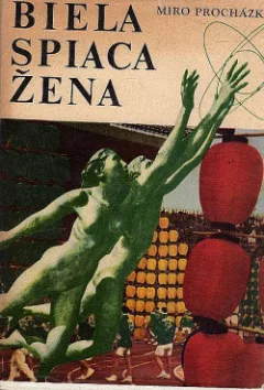 Biela spiaca žena