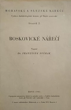 Boskovické nářečí