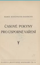 Časové pokyny pro úsporné vaření