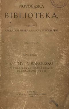 Čechy a Rakousko v politických brožůrách předbřeznových