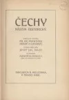 Čechy. Nástin historický.