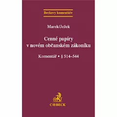 Cenné papíry v novém občanském zákoníku. Komentář. § 514-544