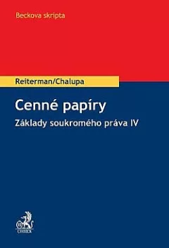 Cenné papíry: Základy soukromého práva IV