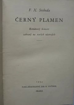 Černý plamen