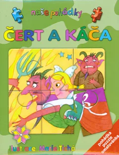 Čert a Káča: Pohádka, puzzle, omalovánka