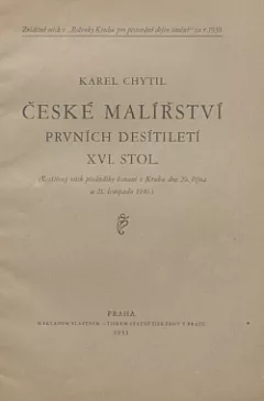 České malířství prvních desetiletí XVI. století