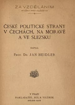 České politické strany v Čechách na Moravě a ve Slezsku