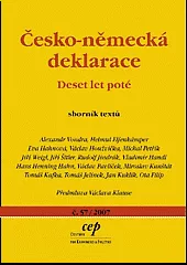 Česko-německá deklarace : deset let poté