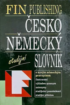 Česko-německý studijní slovník s novým německým pravopisem