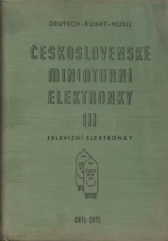 Československé miniaturní elektronky III - televizní elektronky