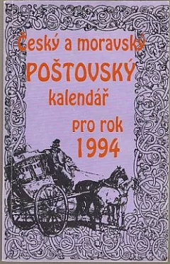 Český a moravský poštovský kalendář pro rok 1994