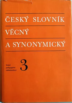 Český slovník věcný a synonymický 3