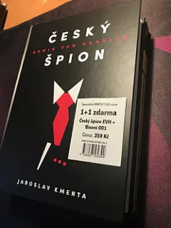 Český špion Erwin van Haarlem + Bisoni 001 - Komplet
