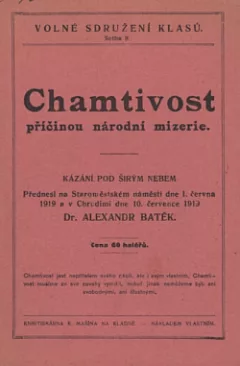 Chamtivost příčinou národní mizerie