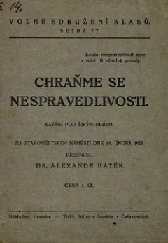 Chraňme se nespravedlivosti