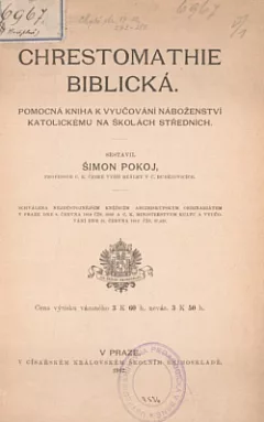 Chrestomathie biblická